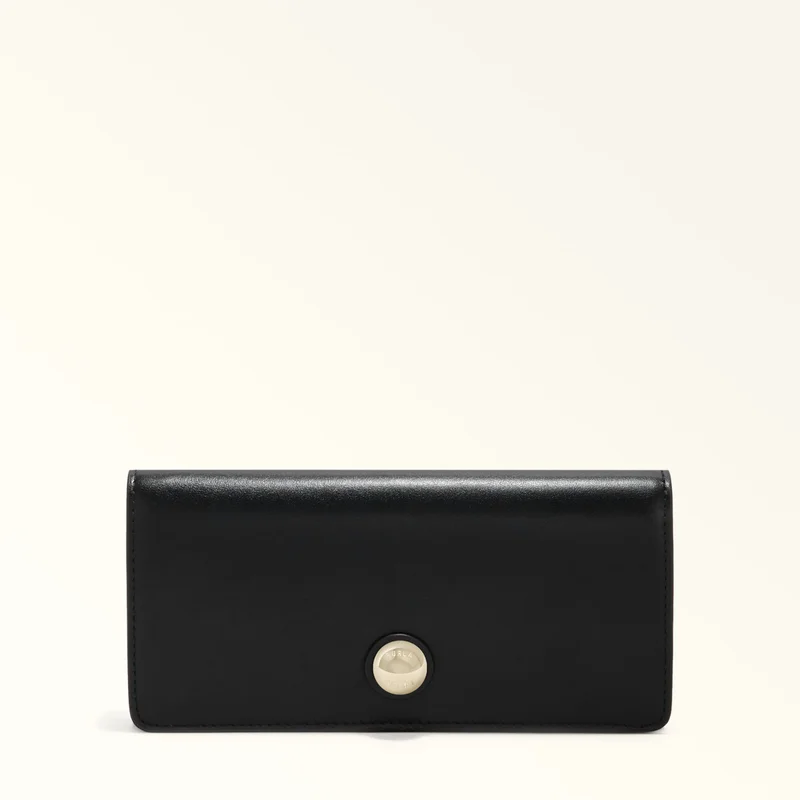 Sfera Nero Continental Wallet - Large
